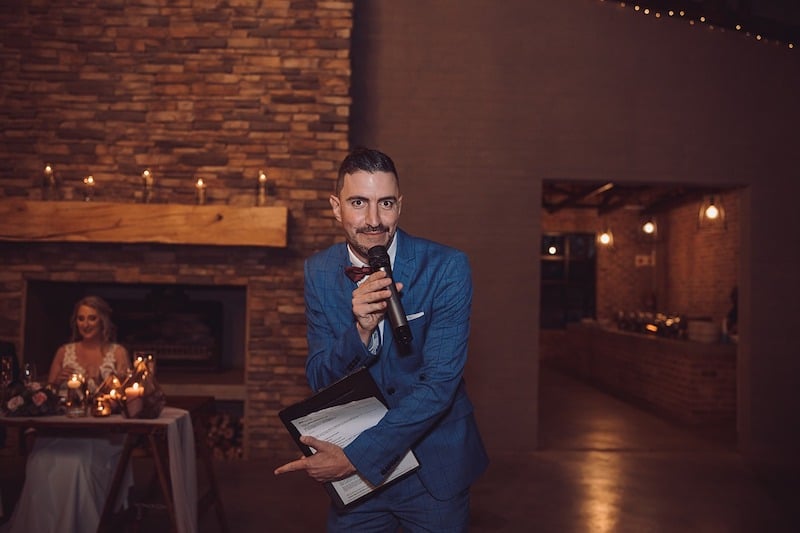 David Robinson Master of Ceremonies