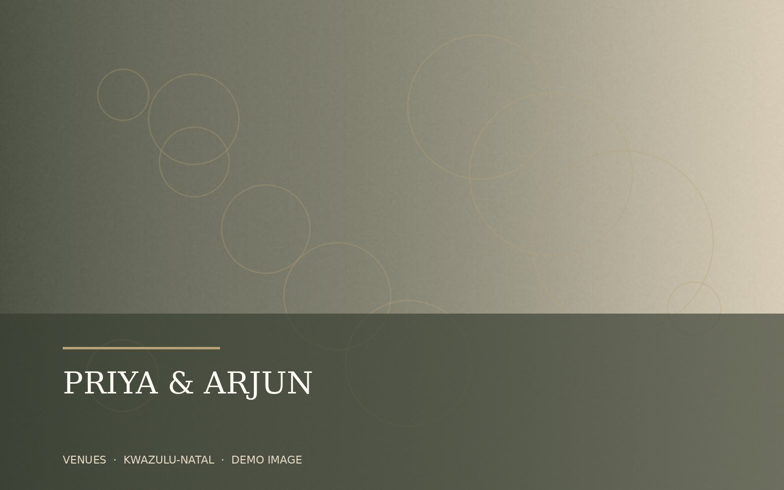 Priya & Arjun at Umhlanga Palm House