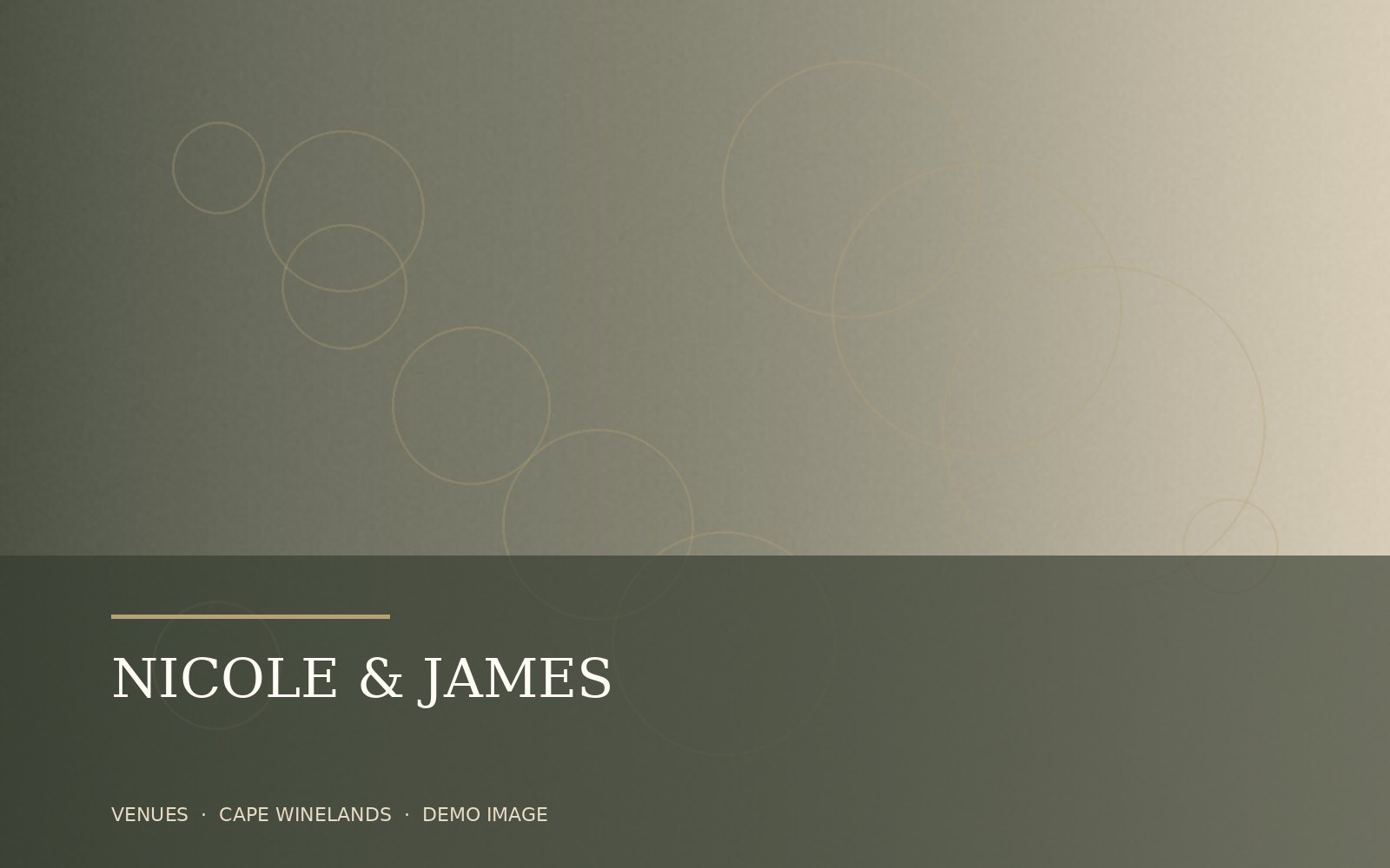 Nicole & James at Maison Vergelegen